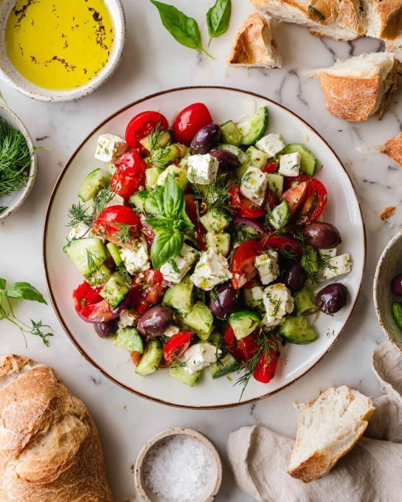 Fresh Italian Tomato Burrata Salad Recipe