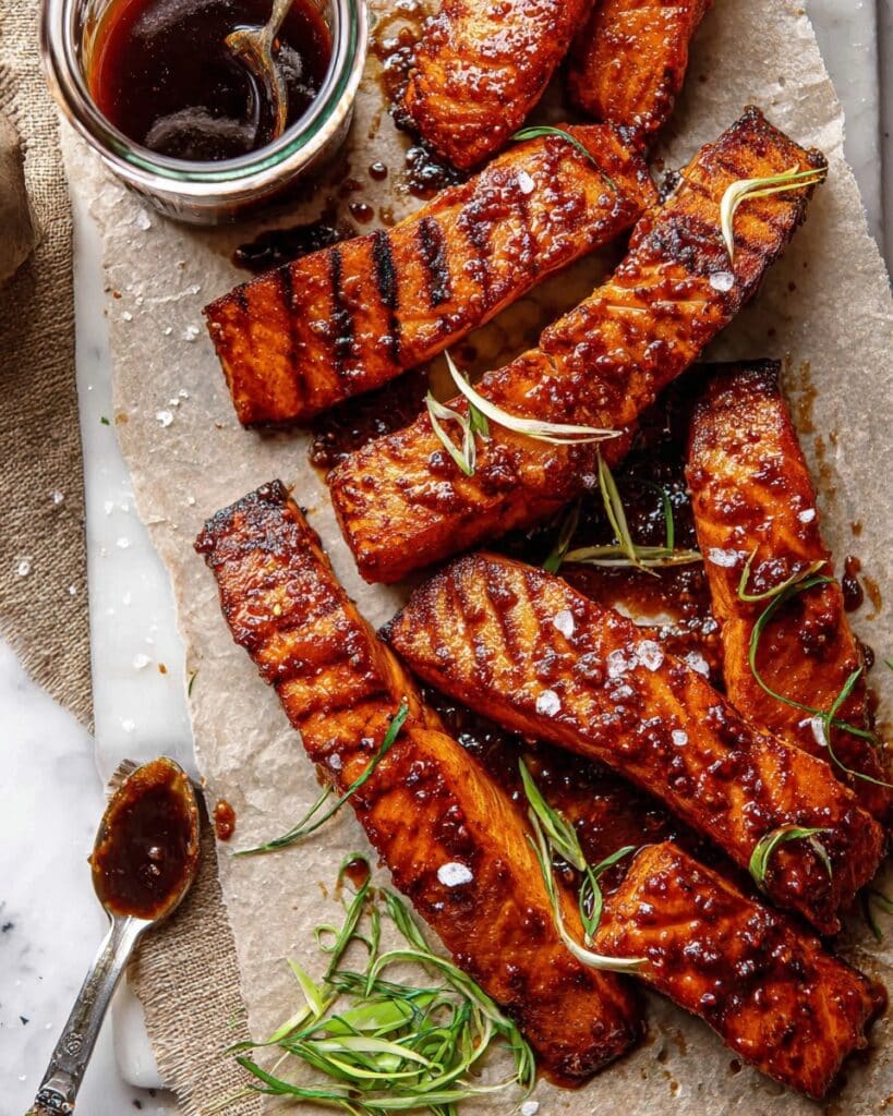 Crispy Hot Honey Salmon Tenders Recipe