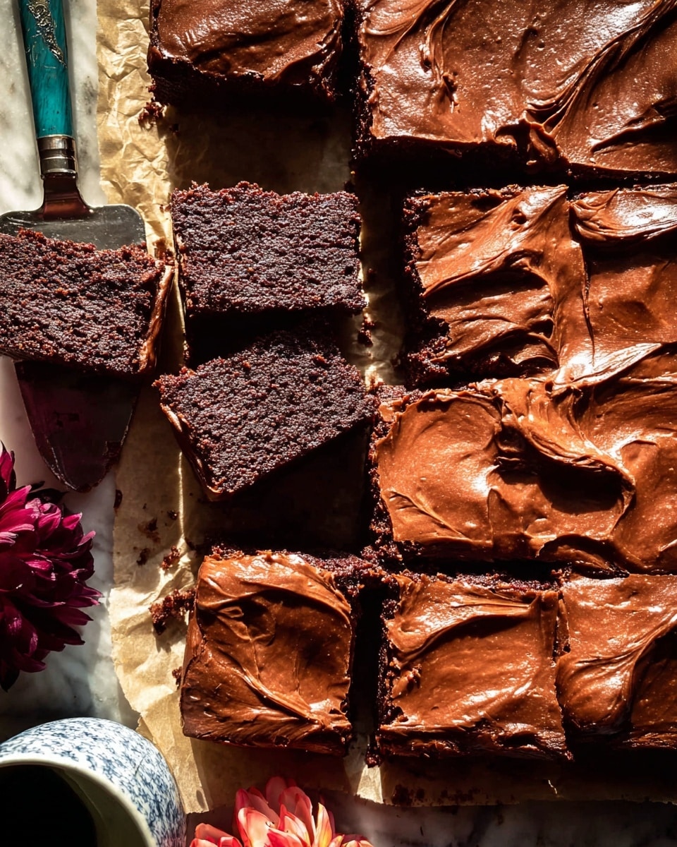 Thick and Fudgy Zucchini Brownies Recipe