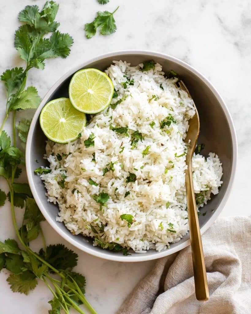 Instant Pot Cilantro Lime Rice Recipe