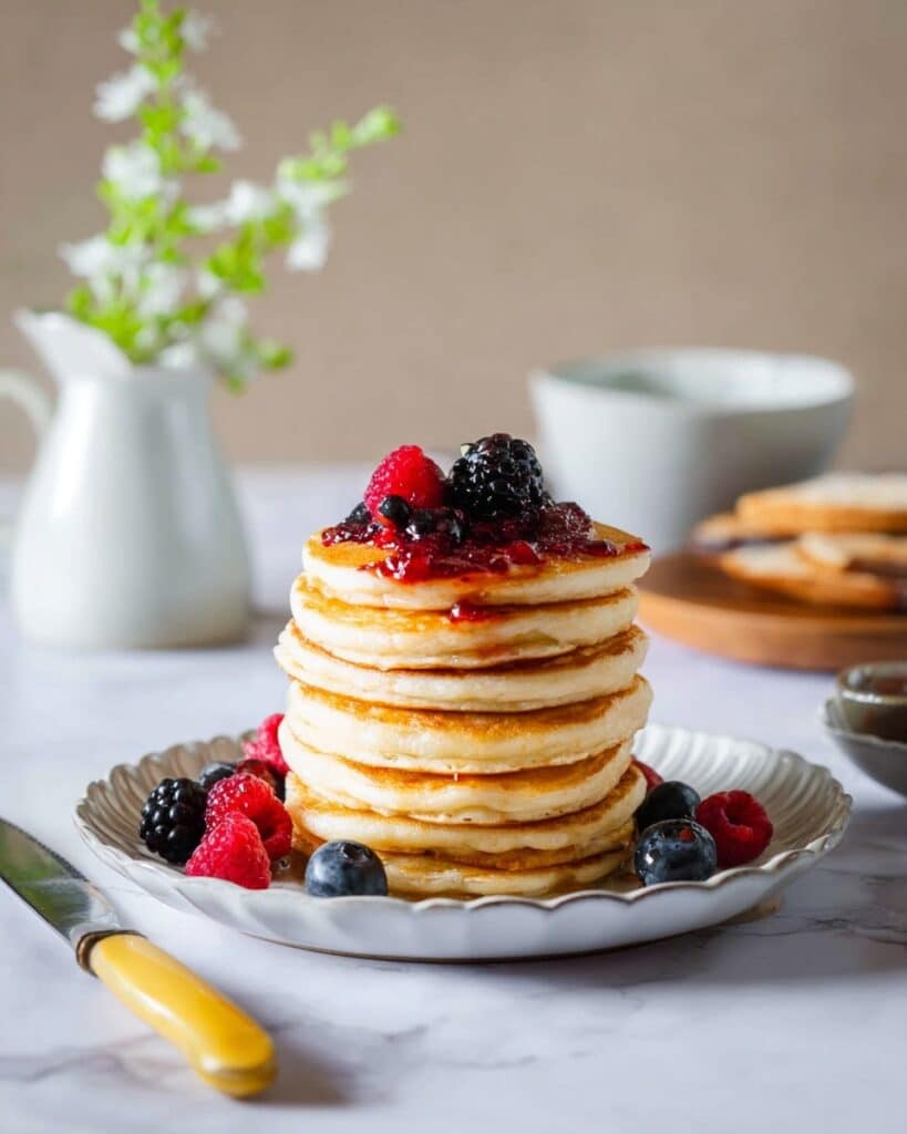 Fluffy Buttermilk Pancakes Recipe