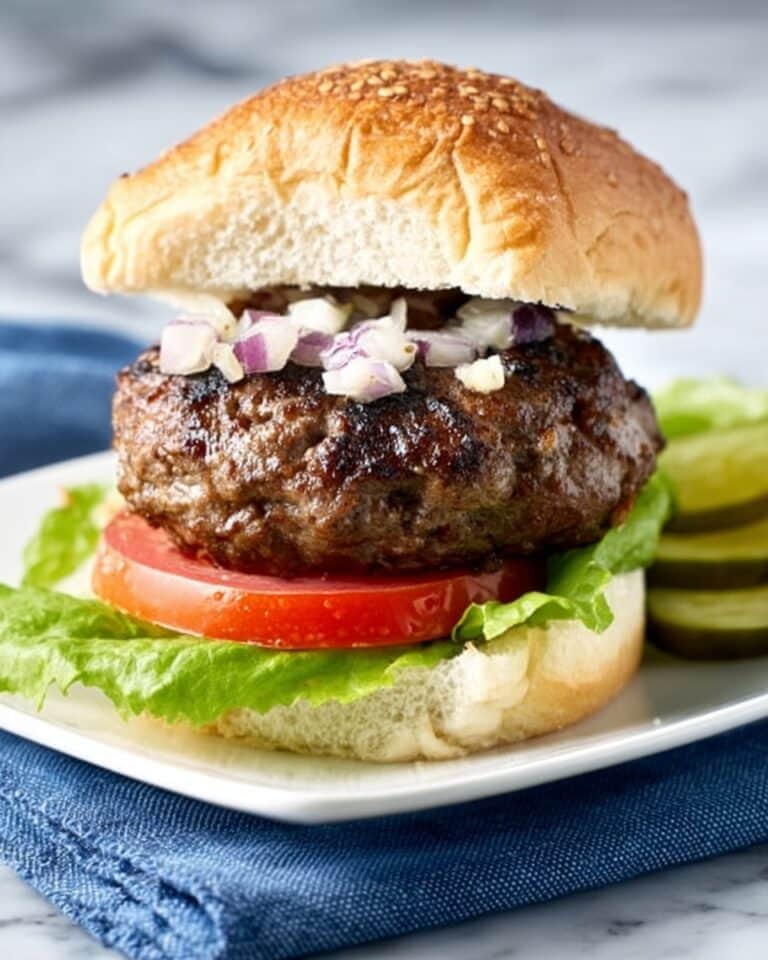 Really Easy Beefburgers Recipe