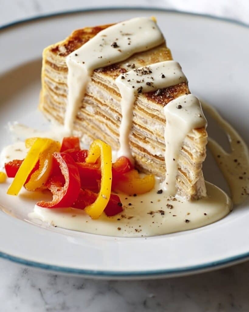 Wild Mushroom Lasagne with Parmesan Cream Recipe