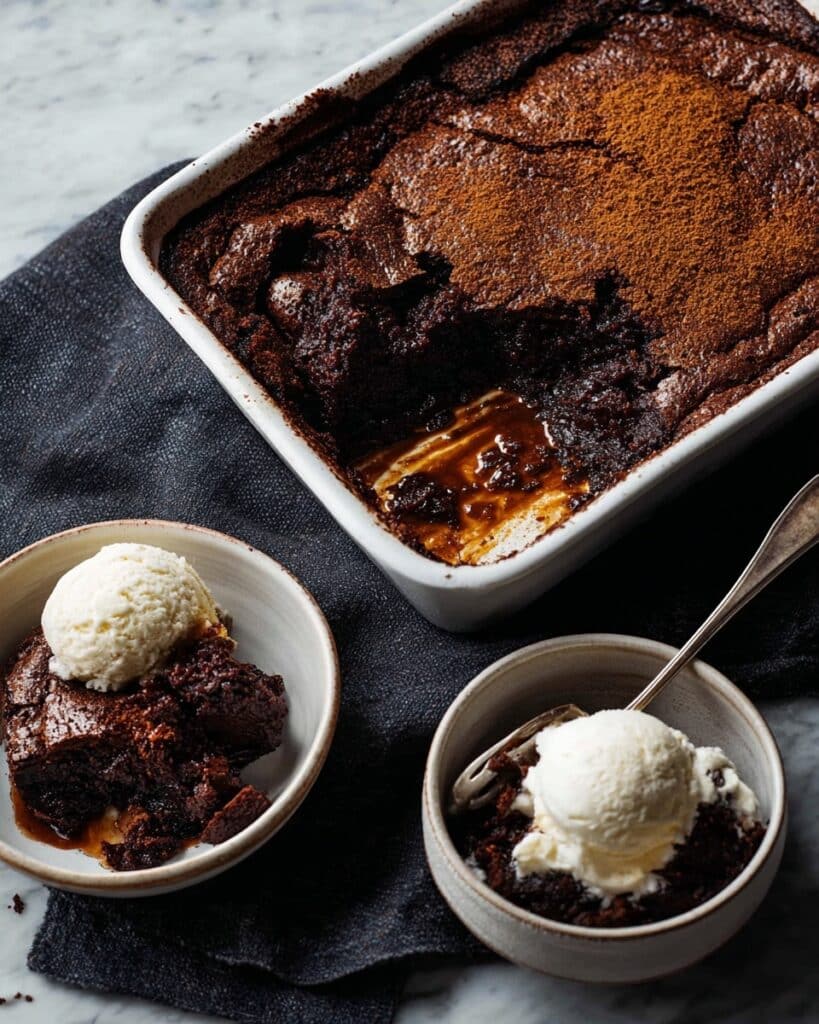 Self-Saucing Sticky Toffee Chocolate Pudding Recipe