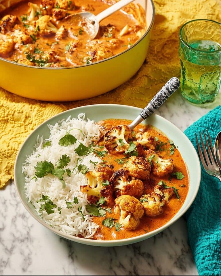 Roasted Cauliflower & Chicken Curry Recipe