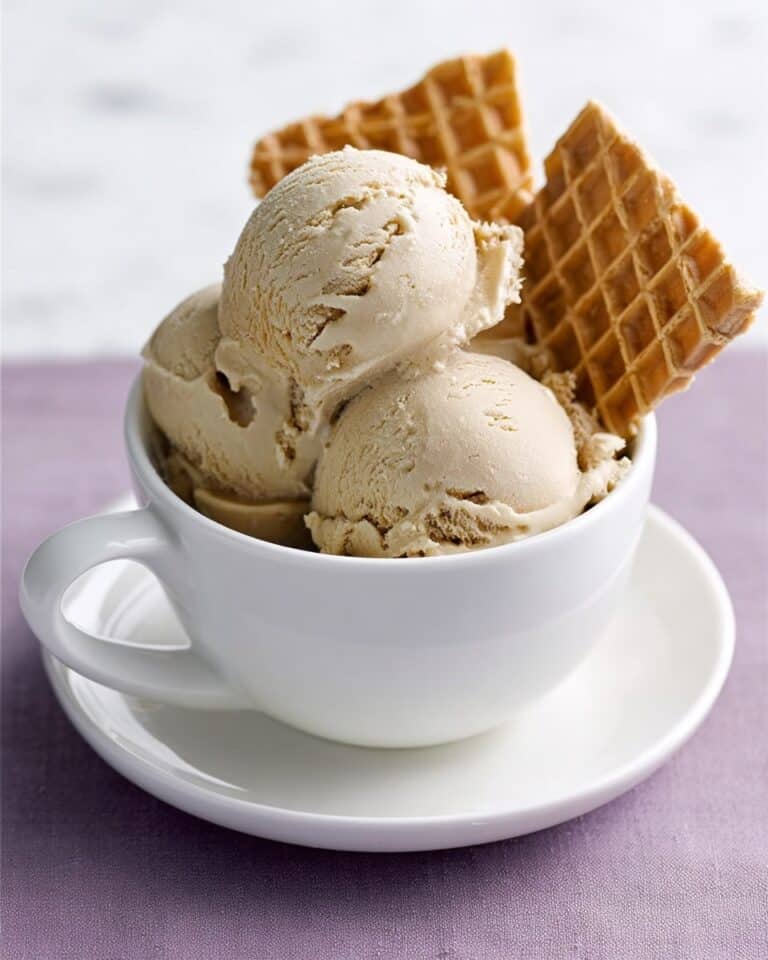 Chunky Fudge & Coffee Ripple Ice Cream Recipe