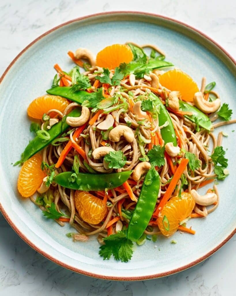Noodle Salad with Sesame Dressing Recipe