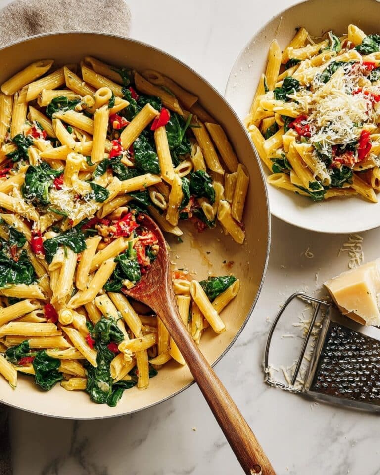 Fridge-Raid One-Pan Pesto Pasta Recipe