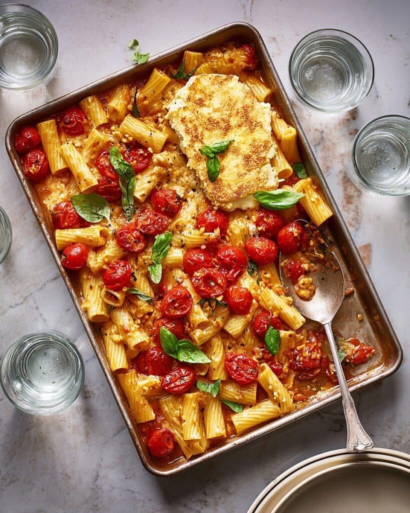 Baked Feta Pasta Recipe