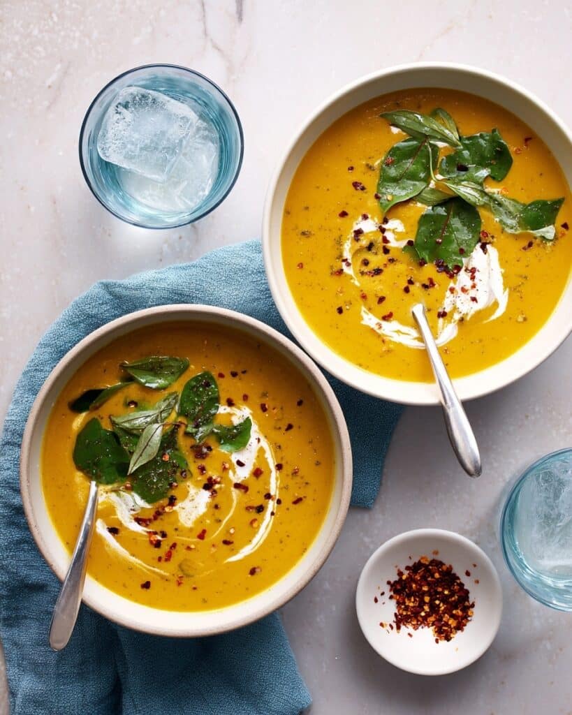 Fragrant Carrot, Coconut & Lentil Soup Recipe