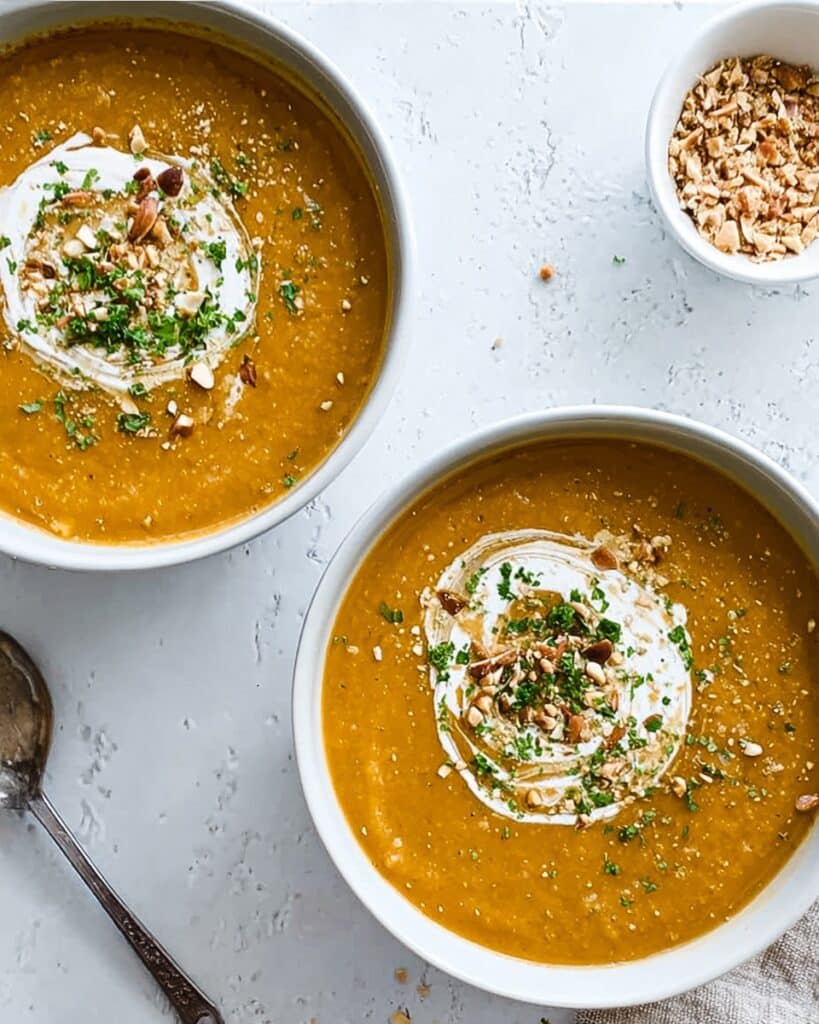 Spiced Lentil & Butternut Squash Soup Recipe