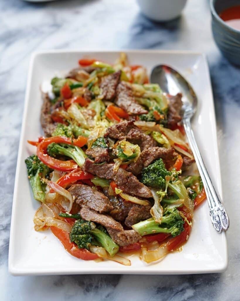 Lighter Chinese Chilli Beef Recipe