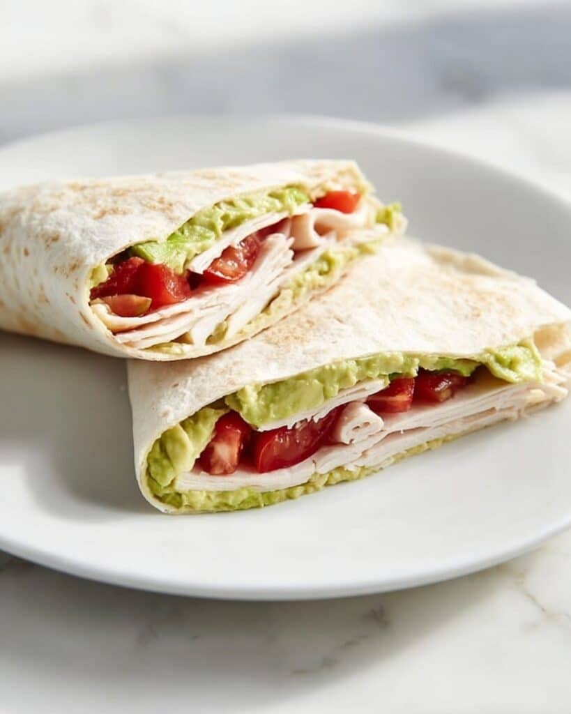 Chicken and Avocado Wrap Roll-Ups Recipe