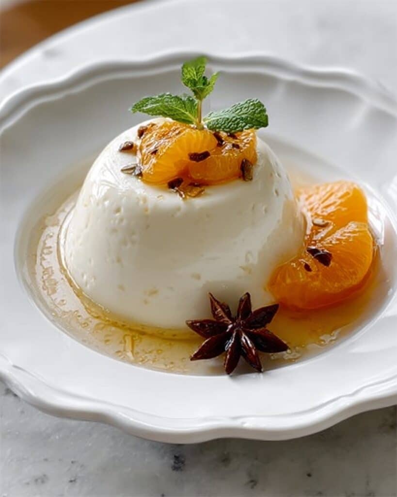 Yogurt & Ginger Creams with Blowtorched Satsuma Recipe