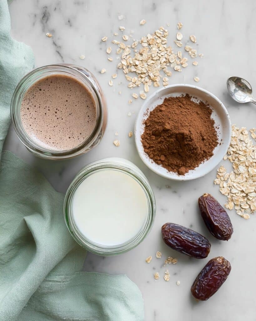 Homemade Oat Milk with Raw Cacao Recipe