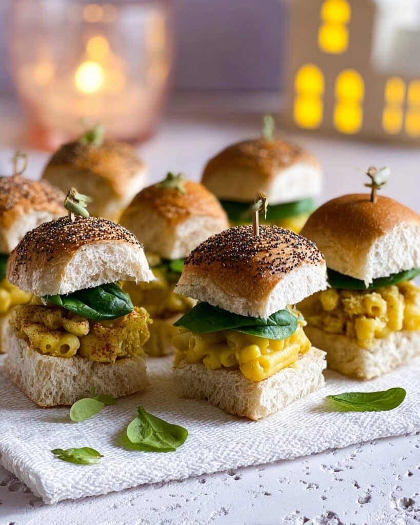 Mac ’n’ Cheese Sliders Recipe