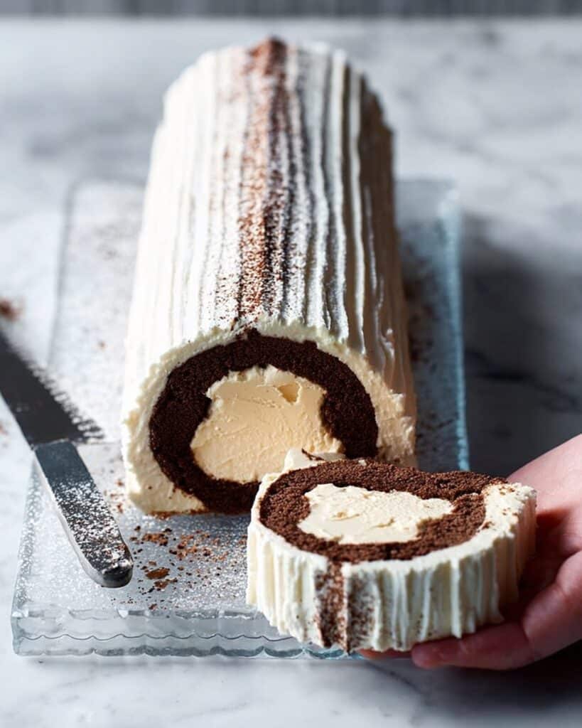Alaskan Yule Log Recipe