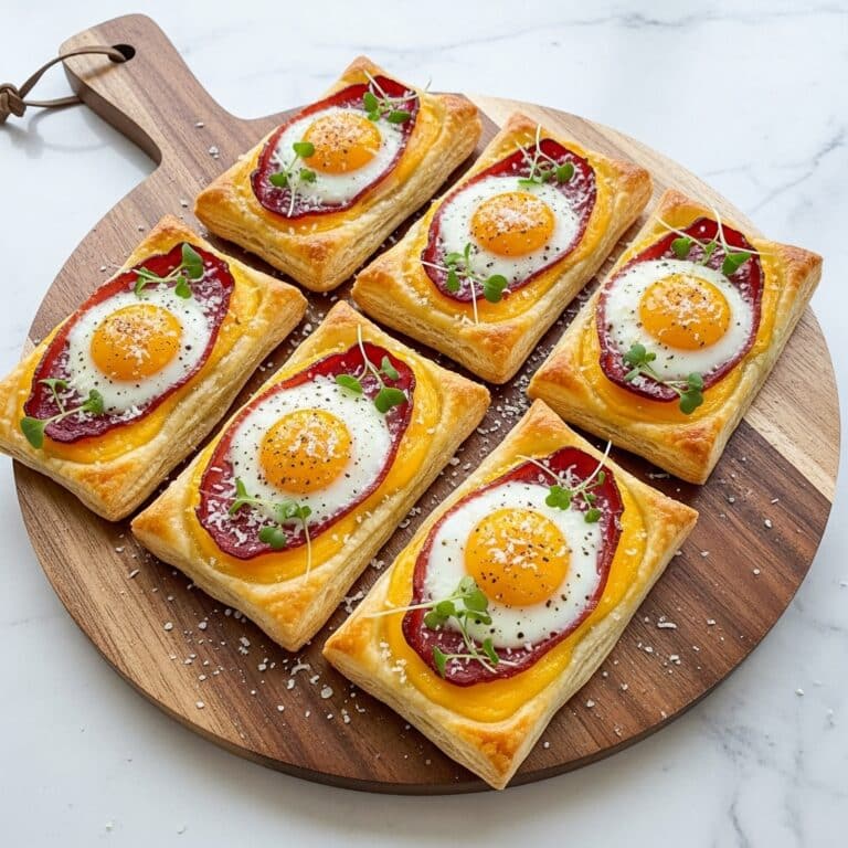 Baked Prosciutto and Egg Breakfast Tart Recipe