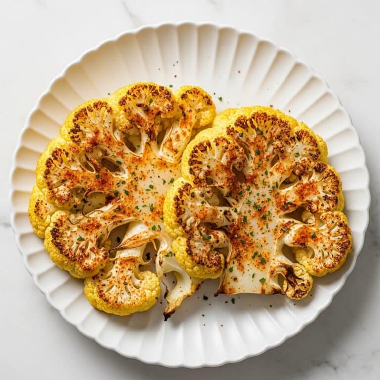 Lemon-Infused Cauliflower Steak with All-Purpose Seasoning Recipe