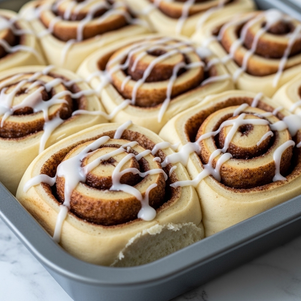 Pumpkin Butter Cinnamon Rolls with Maple Glaze Recipe