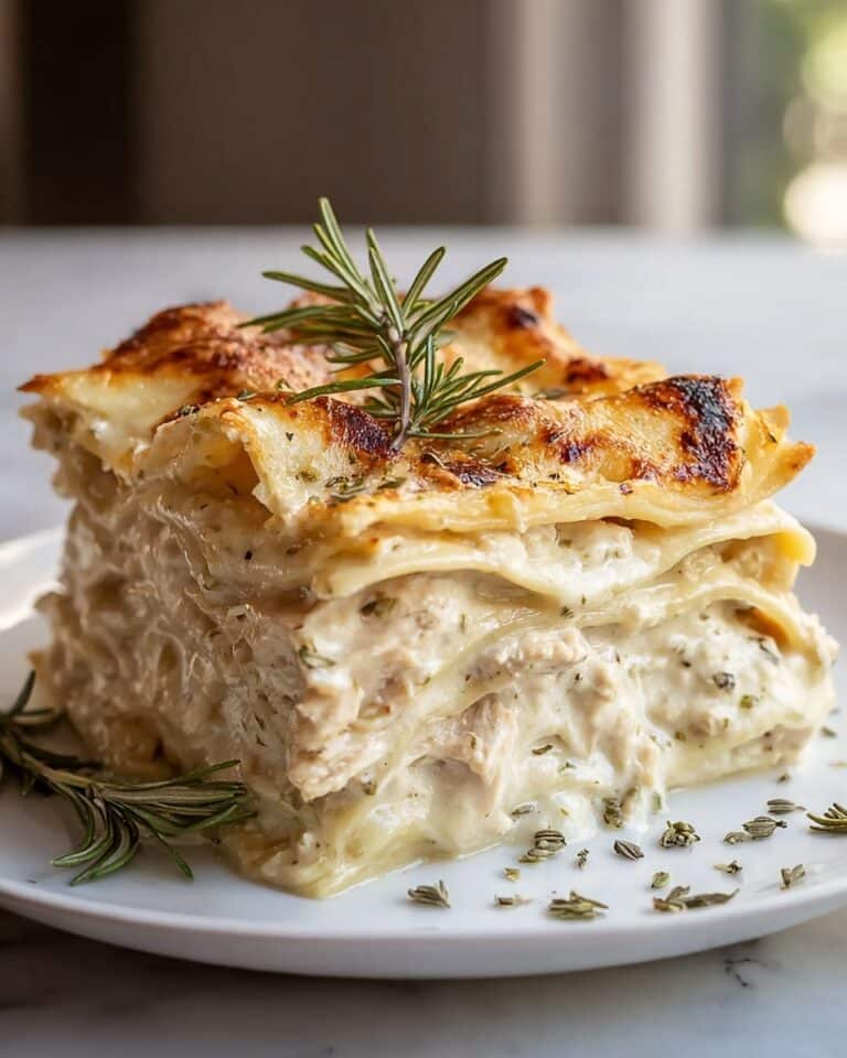 Rosemary Chicken Lasagna Recipe