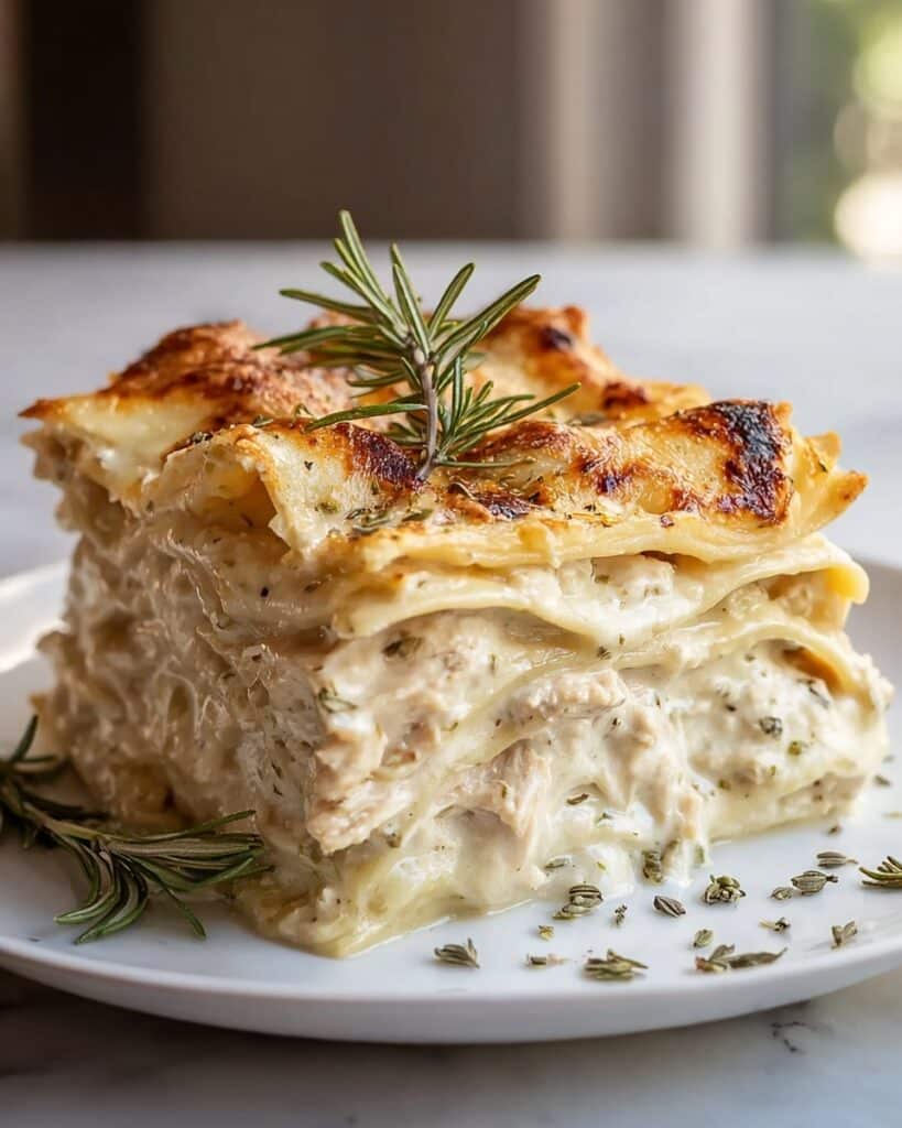 Rosemary Chicken Lasagna Recipe