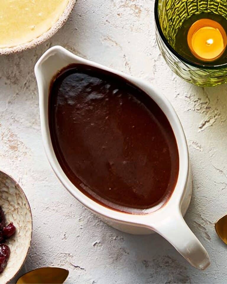 Wild Mushroom & Madeira Gravy Recipe