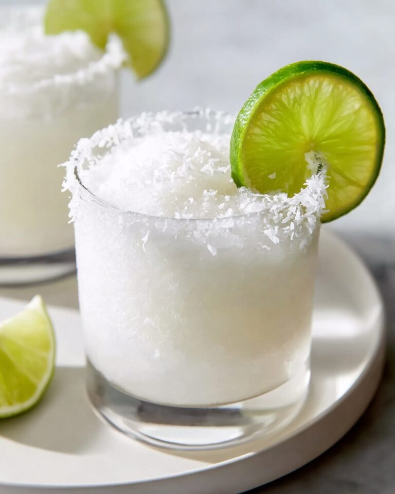 White Christmas Margarita Slush Recipe