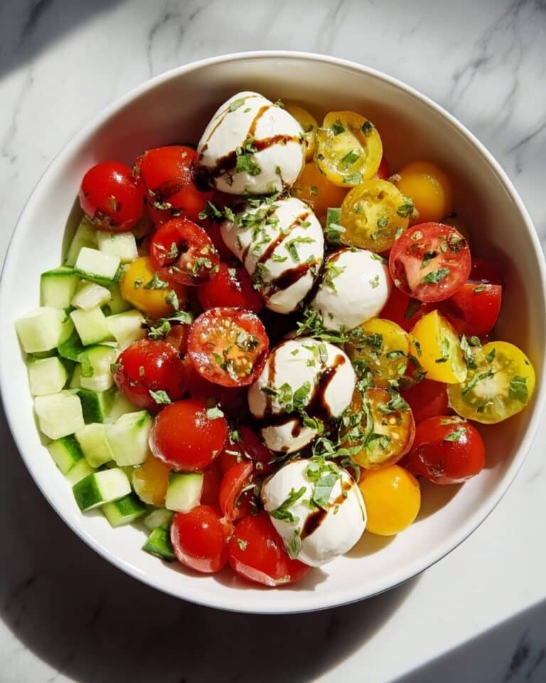 Simple Holiday Chopped Caprese Recipe