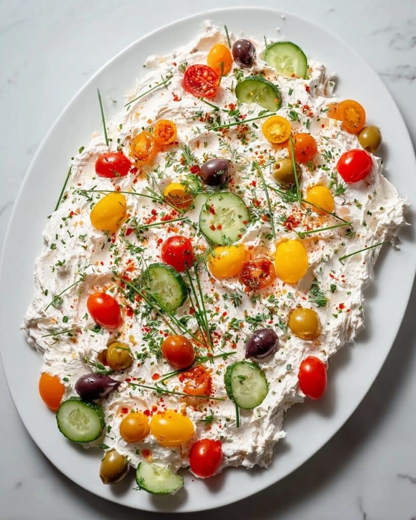 Christmas Lights Appetizer Spread Recipe