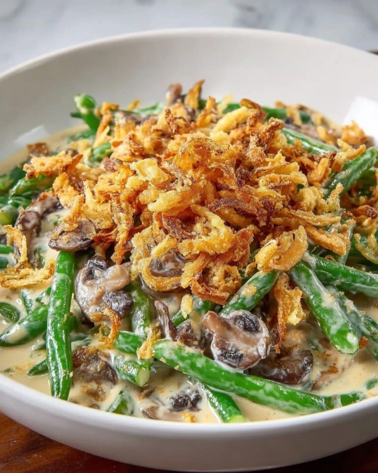 Old-School Green Bean Casserole Recipe
