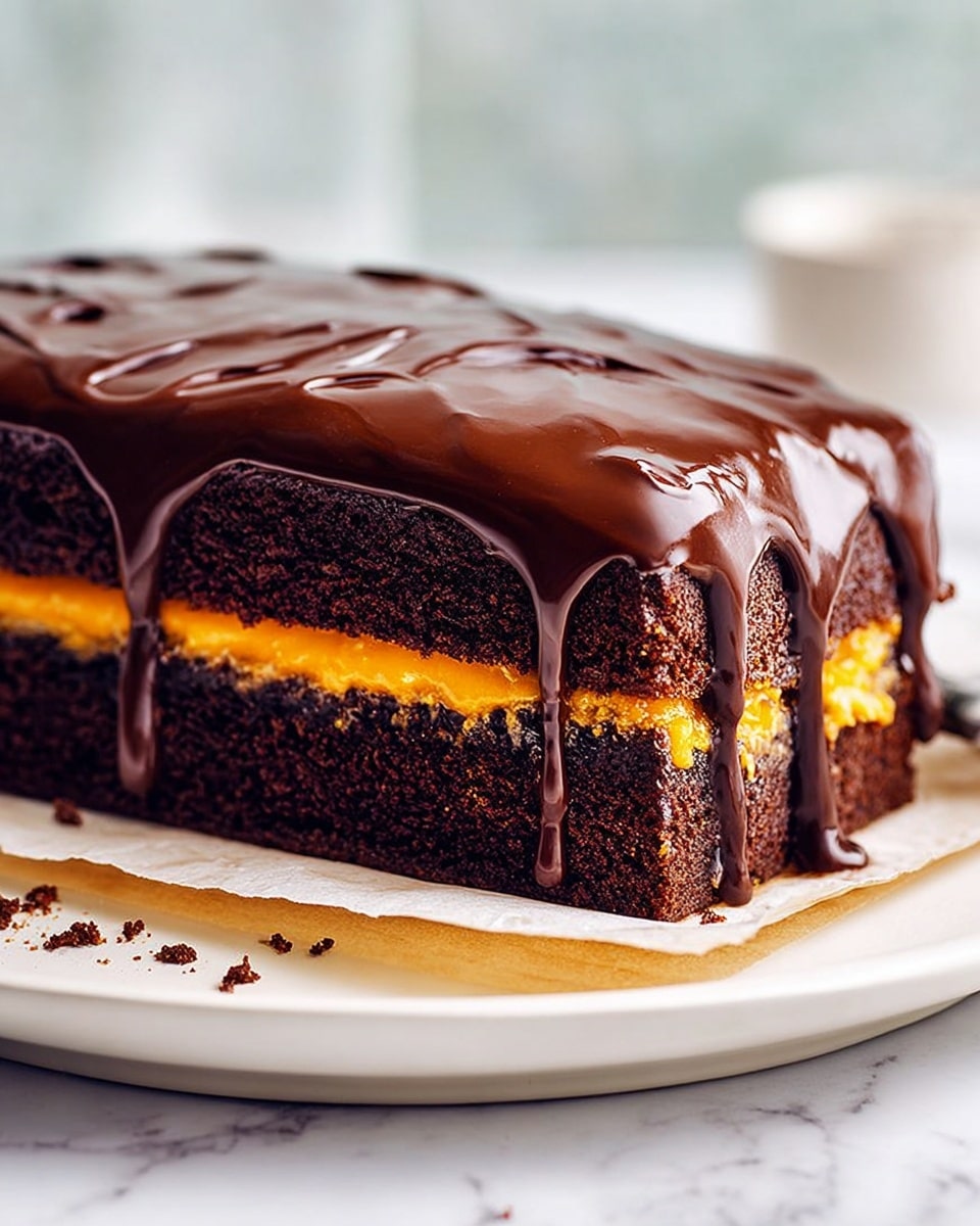 Marzipan Chocolate Loaf Cake Recipe