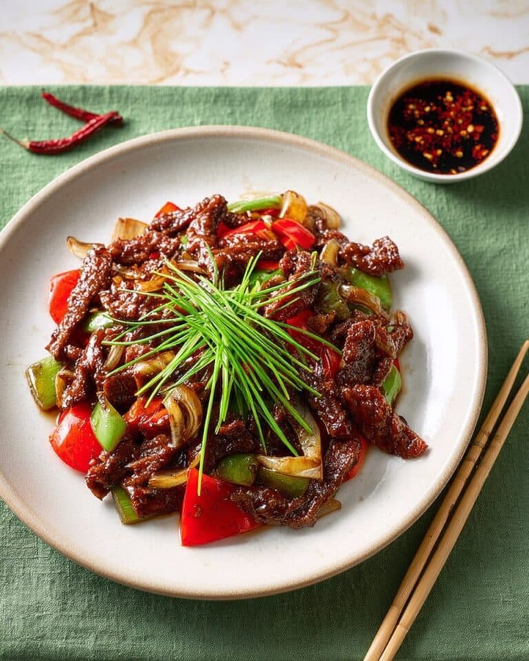 Air Fryer Crispy Chilli Beef Recipe