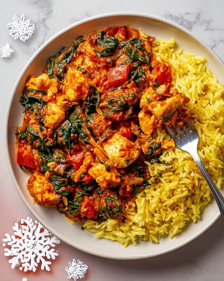 Chicken Saag with Basmati Rice Recipe