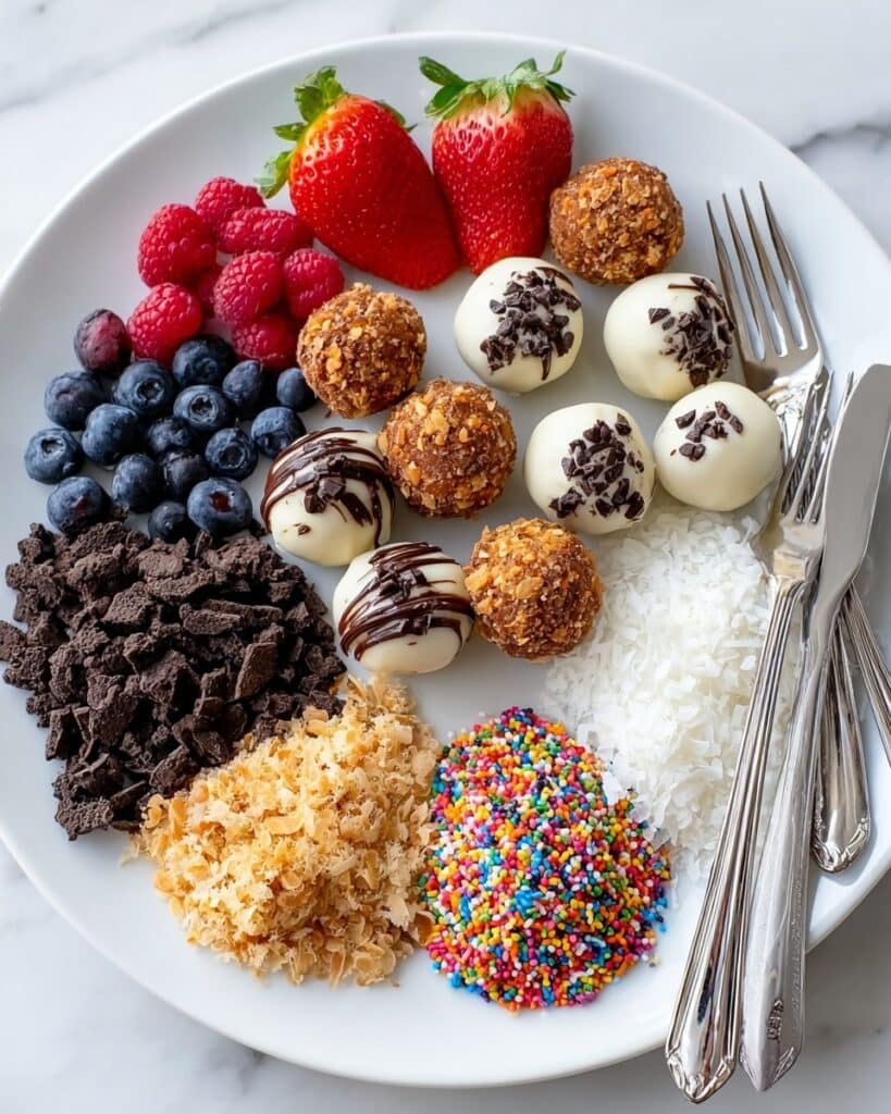Deconstructed Cheesecake Dessert Board Recipe