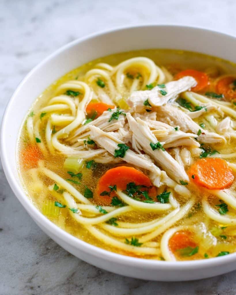 Homemade Chicken Noodle Soup Recipe