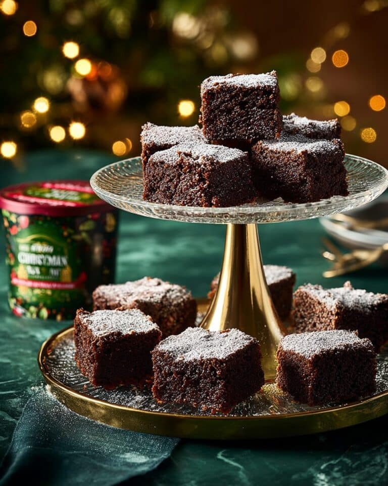 Vegan Christmas Pudding Brownies Recipe