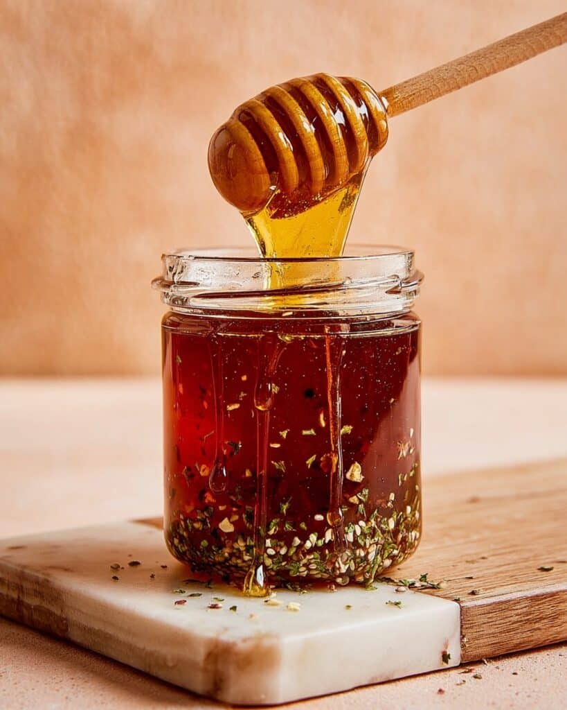 Hot Honey with Jalapeño, Apple Cider Vinegar, and Smoked Paprika Recipe
