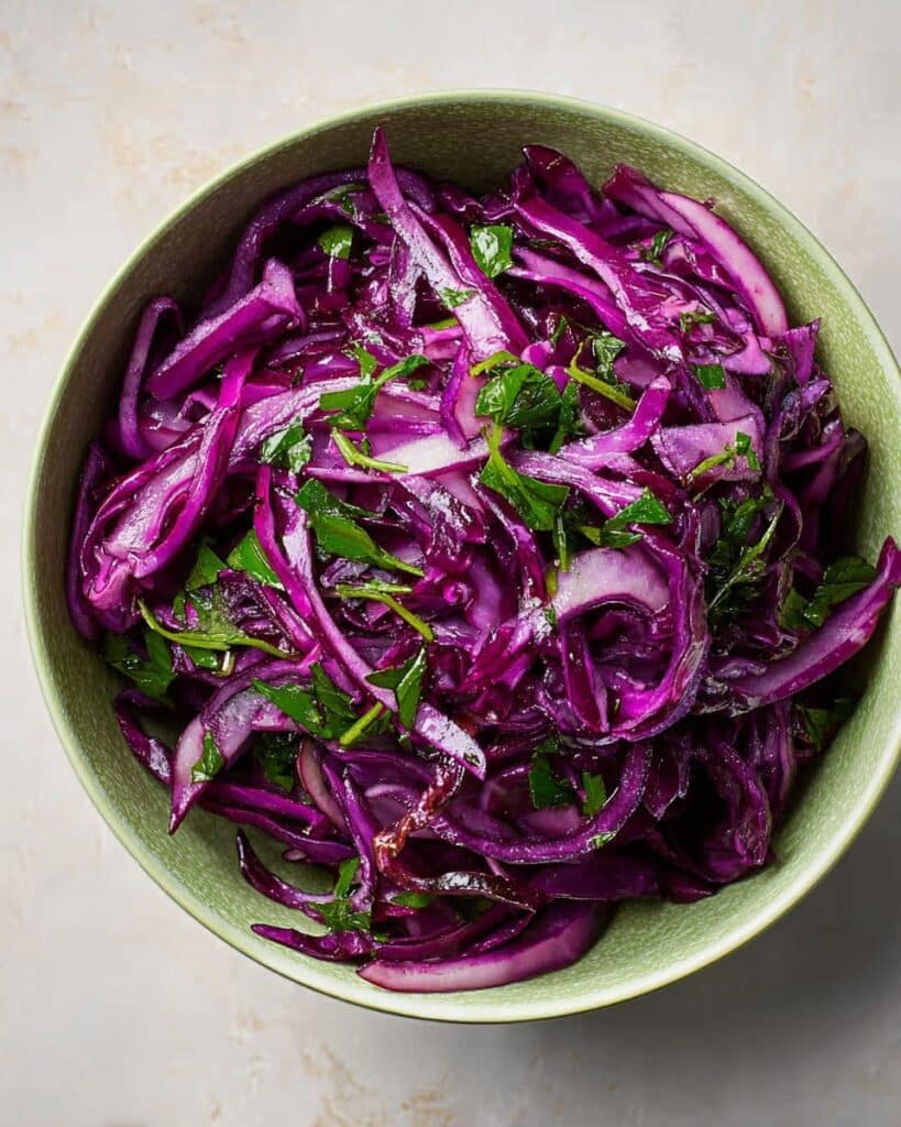 Pickled Red Cabbage Salad Recipe