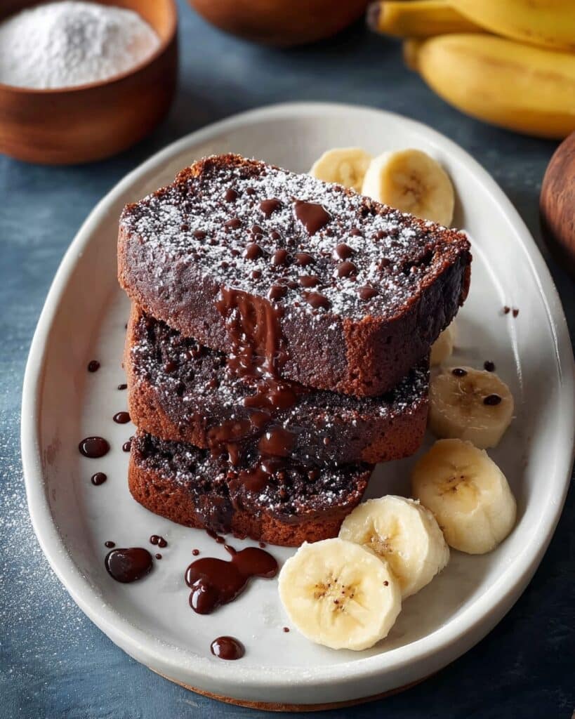 Chocolate Espresso Banana Bread Recipe