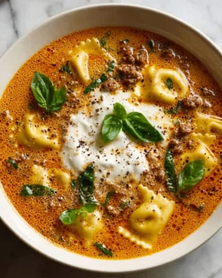 Mouthwatering One Pot Lasagna Soup Recipe